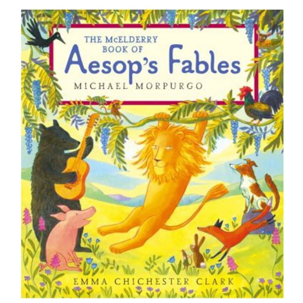 The McElderry Book Of Aesop's Fables Collection Hardback Dust Cover Storybook